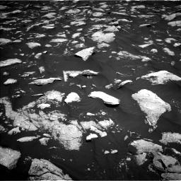 Nasa's Mars rover Curiosity acquired this image using its Left Navigation Camera on Sol 3000, at drive 2364, site number 84