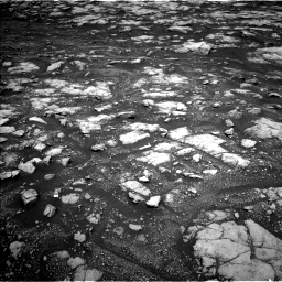 Nasa's Mars rover Curiosity acquired this image using its Left Navigation Camera on Sol 3000, at drive 2556, site number 84