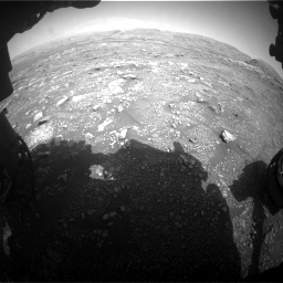 Nasa's Mars rover Curiosity acquired this image using its Front Hazard Avoidance Camera (Front Hazcam) on Sol 3005, at drive 318, site number 85