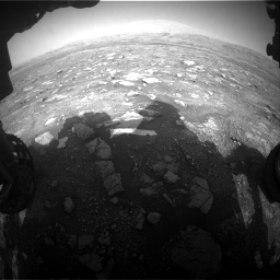 Nasa's Mars rover Curiosity acquired this image using its Front Hazard Avoidance Camera (Front Hazcam) on Sol 3005, at drive 438, site number 85