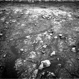 Nasa's Mars rover Curiosity acquired this image using its Left Navigation Camera on Sol 3005, at drive 108, site number 85
