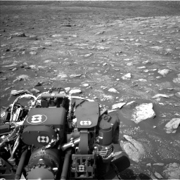 Nasa's Mars rover Curiosity acquired this image using its Left Navigation Camera on Sol 3005, at drive 456, site number 85