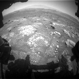 Nasa's Mars rover Curiosity acquired this image using its Front Hazard Avoidance Camera (Front Hazcam) on Sol 3008, at drive 796, site number 85