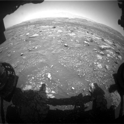 Nasa's Mars rover Curiosity acquired this image using its Front Hazard Avoidance Camera (Front Hazcam) on Sol 3008, at drive 868, site number 85