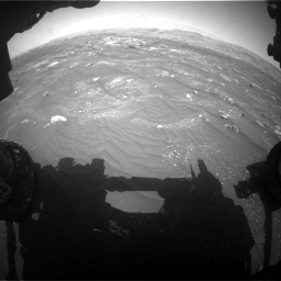 Nasa's Mars rover Curiosity acquired this image using its Front Hazard Avoidance Camera (Front Hazcam) on Sol 3008, at drive 958, site number 85