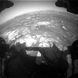 Nasa's Mars rover Curiosity acquired this image using its Front Hazard Avoidance Camera (Front Hazcam) on Sol 3008, at drive 1030, site number 85