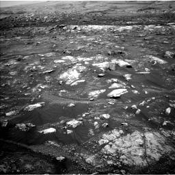 Nasa's Mars rover Curiosity acquired this image using its Left Navigation Camera on Sol 3008, at drive 1030, site number 85