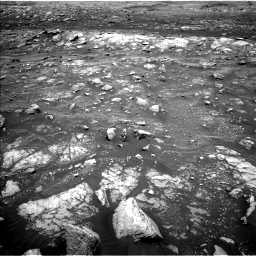 Nasa's Mars rover Curiosity acquired this image using its Left Navigation Camera on Sol 3008, at drive 1054, site number 85