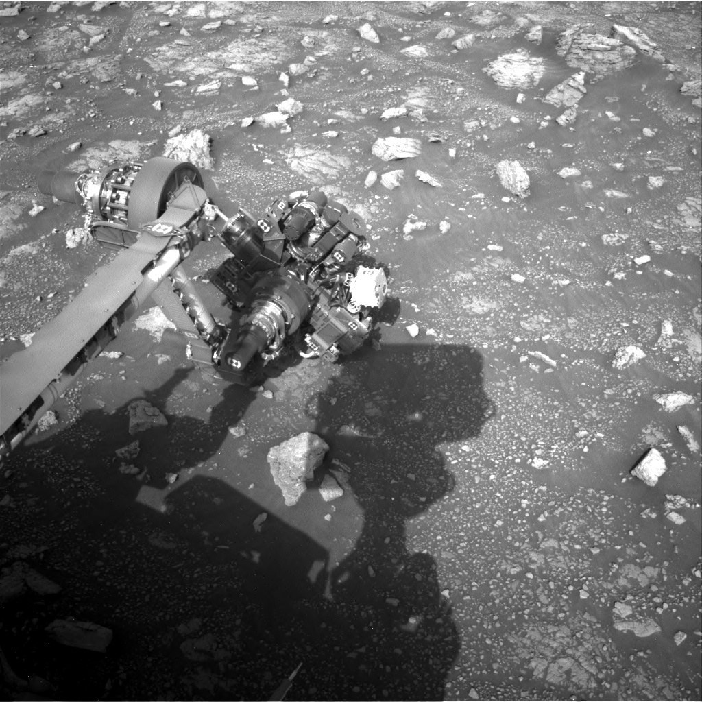Nasa's Mars rover Curiosity acquired this image using its Right Navigation Camera on Sol 3010, at drive 1072, site number 85