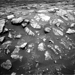 Nasa's Mars rover Curiosity acquired this image using its Left Navigation Camera on Sol 3011, at drive 1156, site number 85