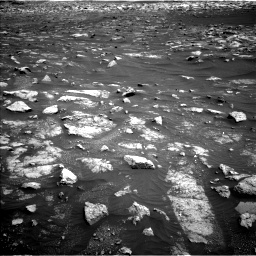 Nasa's Mars rover Curiosity acquired this image using its Left Navigation Camera on Sol 3011, at drive 1366, site number 85