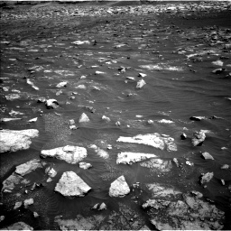 Nasa's Mars rover Curiosity acquired this image using its Left Navigation Camera on Sol 3011, at drive 1384, site number 85