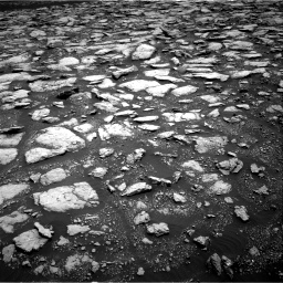 Nasa's Mars rover Curiosity acquired this image using its Right Navigation Camera on Sol 3015, at drive 1820, site number 85