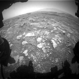 Nasa's Mars rover Curiosity acquired this image using its Front Hazard Avoidance Camera (Front Hazcam) on Sol 3018, at drive 2342, site number 85