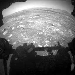 Nasa's Mars rover Curiosity acquired this image using its Front Hazard Avoidance Camera (Front Hazcam) on Sol 3018, at drive 2492, site number 85