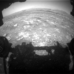 Nasa's Mars rover Curiosity acquired this image using its Front Hazard Avoidance Camera (Front Hazcam) on Sol 3018, at drive 2498, site number 85