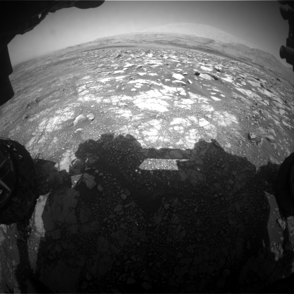 Nasa's Mars rover Curiosity acquired this image using its Front Hazard Avoidance Camera (Front Hazcam) on Sol 3020, at drive 0, site number 86