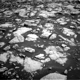 Nasa's Mars rover Curiosity acquired this image using its Left Navigation Camera on Sol 3022, at drive 42, site number 86
