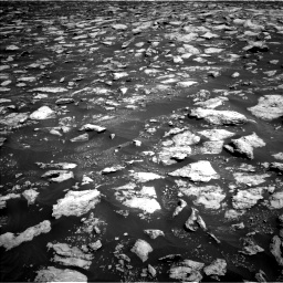 Nasa's Mars rover Curiosity acquired this image using its Left Navigation Camera on Sol 3025, at drive 264, site number 86