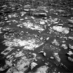Nasa's Mars rover Curiosity acquired this image using its Left Navigation Camera on Sol 3025, at drive 420, site number 86