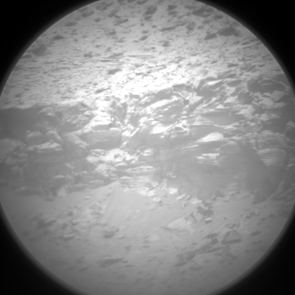 Nasa's Mars rover Curiosity acquired this image using its Chemistry & Camera (ChemCam) on Sol 3027, at drive 618, site number 86