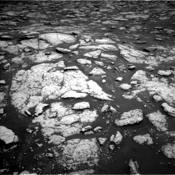 Nasa's Mars rover Curiosity acquired this image using its Left Navigation Camera on Sol 3027, at drive 810, site number 86