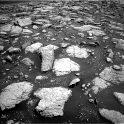 Nasa's Mars rover Curiosity acquired this image using its Left Navigation Camera on Sol 3027, at drive 954, site number 86