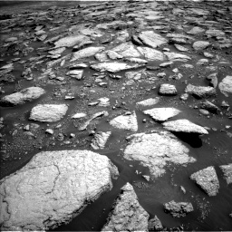 Nasa's Mars rover Curiosity acquired this image using its Left Navigation Camera on Sol 3027, at drive 972, site number 86