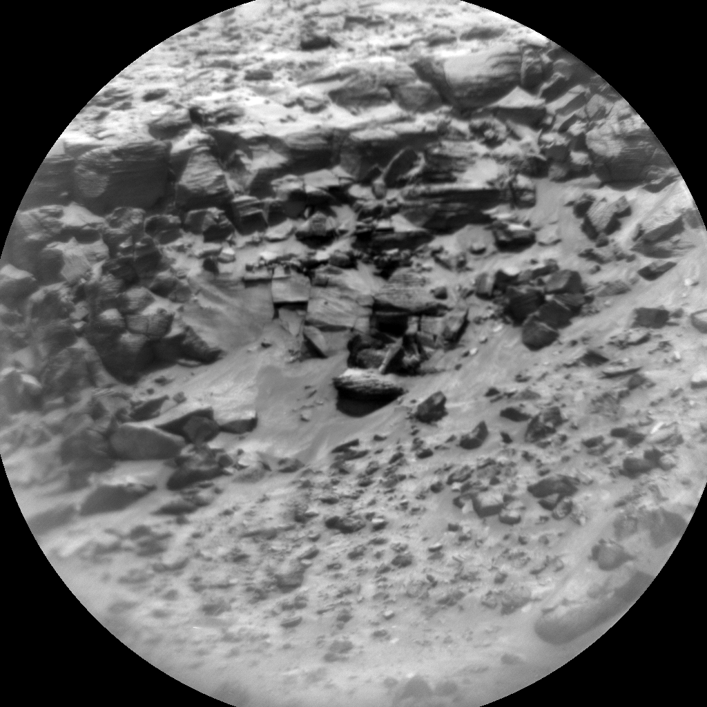 Nasa's Mars rover Curiosity acquired this image using its Chemistry & Camera (ChemCam) on Sol 3027, at drive 618, site number 86