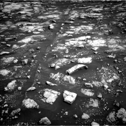 Nasa's Mars rover Curiosity acquired this image using its Left Navigation Camera on Sol 3028, at drive 1062, site number 86