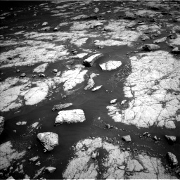 Nasa's Mars rover Curiosity acquired this image using its Left Navigation Camera on Sol 3038, at drive 1948, site number 86