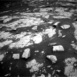 Nasa's Mars rover Curiosity acquired this image using its Left Navigation Camera on Sol 3038, at drive 1954, site number 86