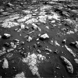 Nasa's Mars rover Curiosity acquired this image using its Left Navigation Camera on Sol 3042, at drive 2320, site number 86
