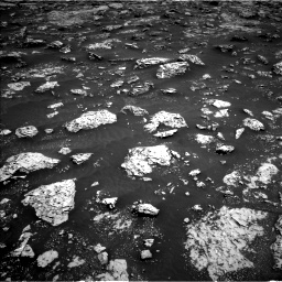 Nasa's Mars rover Curiosity acquired this image using its Left Navigation Camera on Sol 3045, at drive 2656, site number 86