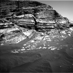 Nasa's Mars rover Curiosity acquired this image using its Left Navigation Camera on Sol 3076, at drive 1402, site number 87