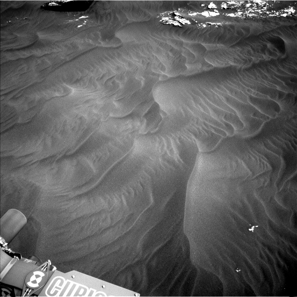 Nasa's Mars rover Curiosity acquired this image using its Left Navigation Camera on Sol 3076, at drive 1402, site number 87