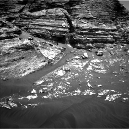 Nasa's Mars rover Curiosity acquired this image using its Left Navigation Camera on Sol 3079, at drive 1468, site number 87