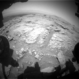 Nasa's Mars rover Curiosity acquired this image using its Front Hazard Avoidance Camera (Front Hazcam) on Sol 3086, at drive 2520, site number 87