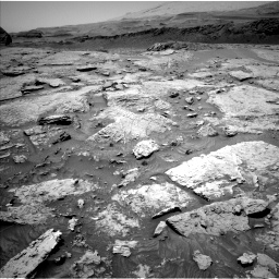Nasa's Mars rover Curiosity acquired this image using its Left Navigation Camera on Sol 3086, at drive 2400, site number 87