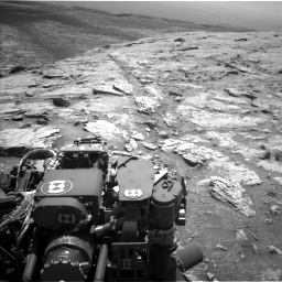 Nasa's Mars rover Curiosity acquired this image using its Left Navigation Camera on Sol 3086, at drive 2418, site number 87