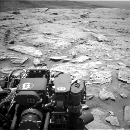 Nasa's Mars rover Curiosity acquired this image using its Left Navigation Camera on Sol 3086, at drive 2490, site number 87