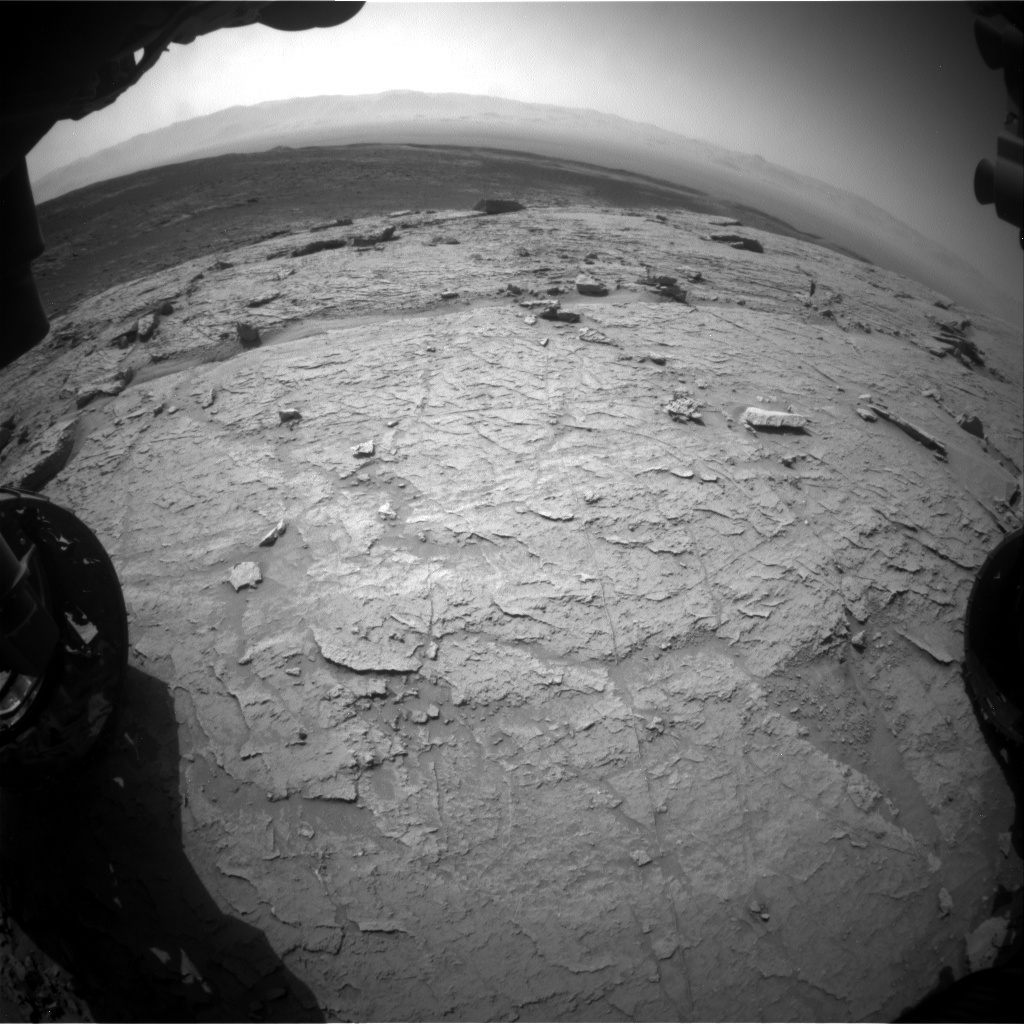 Nasa's Mars rover Curiosity acquired this image using its Front Hazard Avoidance Camera (Front Hazcam) on Sol 3088, at drive 2578, site number 87