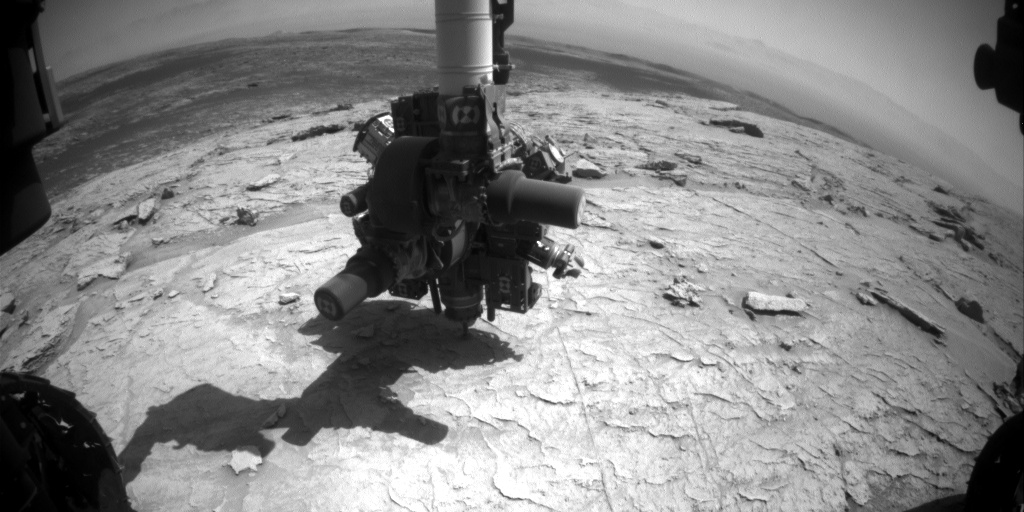 Nasa's Mars rover Curiosity acquired this image using its Front Hazard Avoidance Camera (Front Hazcam) on Sol 3094, at drive 2578, site number 87
