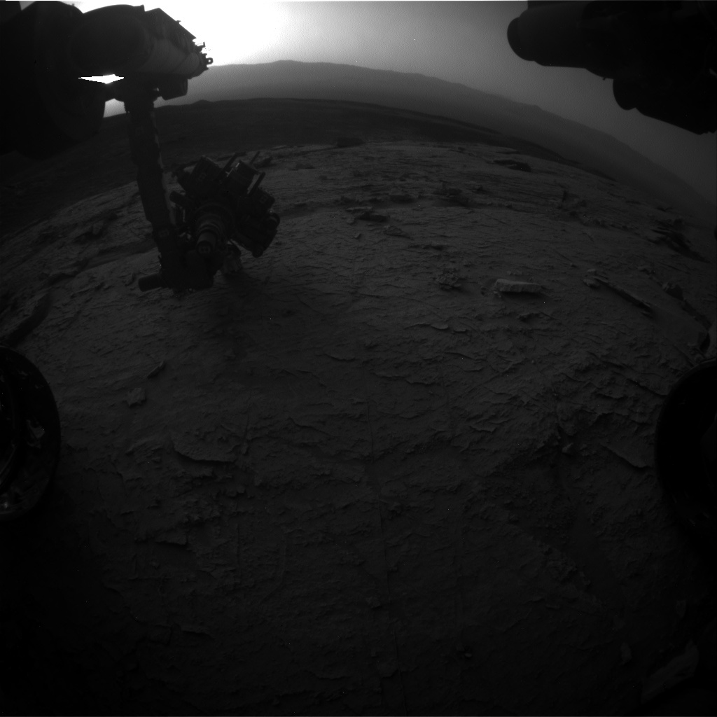 Nasa's Mars rover Curiosity acquired this image using its Front Hazard Avoidance Camera (Front Hazcam) on Sol 3102, at drive 2578, site number 87