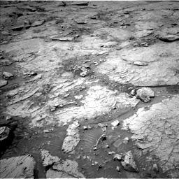 Nasa's Mars rover Curiosity acquired this image using its Left Navigation Camera on Sol 3109, at drive 2674, site number 87