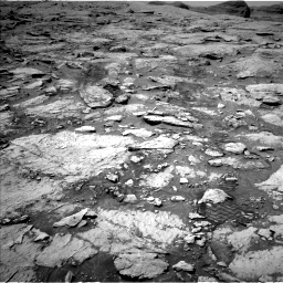 Nasa's Mars rover Curiosity acquired this image using its Left Navigation Camera on Sol 3109, at drive 2740, site number 87