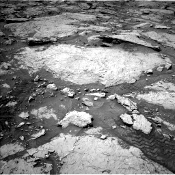 Nasa's Mars rover Curiosity acquired this image using its Left Navigation Camera on Sol 3109, at drive 2776, site number 87