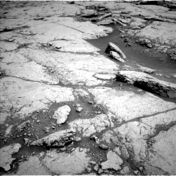 Nasa's Mars rover Curiosity acquired this image using its Left Navigation Camera on Sol 3109, at drive 2806, site number 87