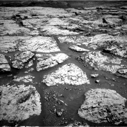 Nasa's Mars rover Curiosity acquired this image using its Left Navigation Camera on Sol 3109, at drive 2890, site number 87