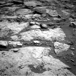 Nasa's Mars rover Curiosity acquired this image using its Left Navigation Camera on Sol 3117, at drive 78, site number 88